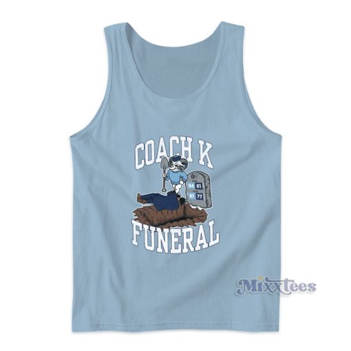 Coach K Funeral Tank Top For Unisex