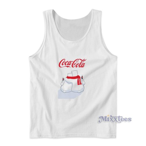 Coca Cola Polar Bear Christmas Tank Top