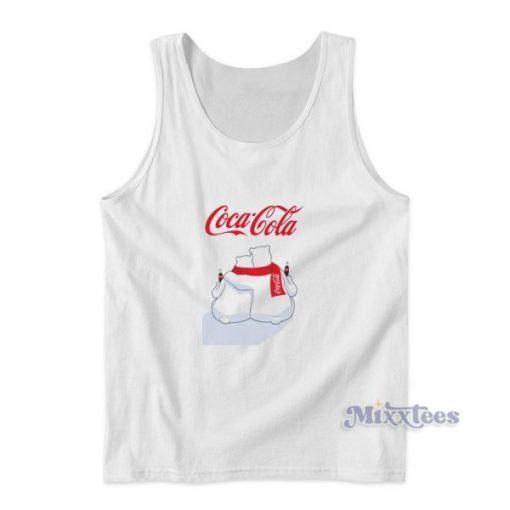 Coca Cola Polar Bear Christmas Tank Top