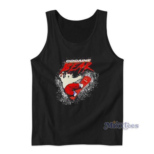 Cocaine Bear Coca Cola Tank Top