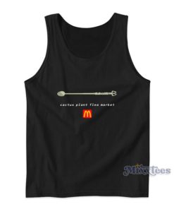 Coffee Stirrer Mcdonald’s Cactus Plant Flea Market Tank Top