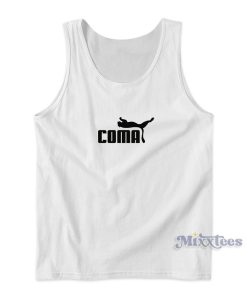 Coma Funny Logo Parody Tank Top