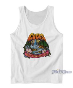 Coors Beer Rock Mountain High Tank Top