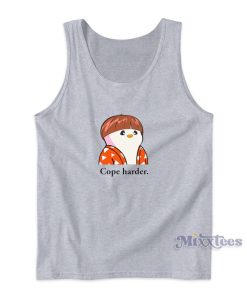 Cope Harder Pudgy Penguins Tank Top For Unisex
