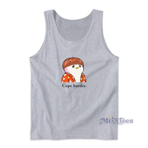 Cope Harder Pudgy Penguins Tank Top For Unisex