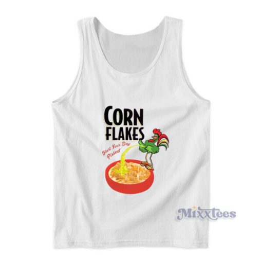 Corn Flakes Start Your Day Pissed Tank Top