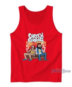 Couch Locked Cheech And Chong Tank Top