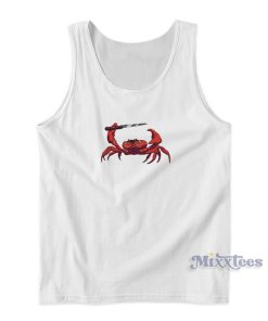 Crab With Knife Tank Top For Unisex