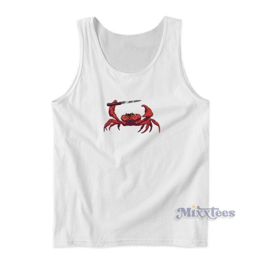 Crab With Knife Tank Top For Unisex