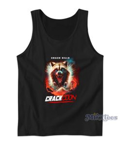 Crack Kills Crack Coon Tank Top Crack Kills Crack Coon Tank Top