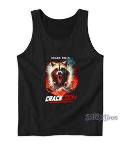 Crack Kills Crack Coon Tank Top