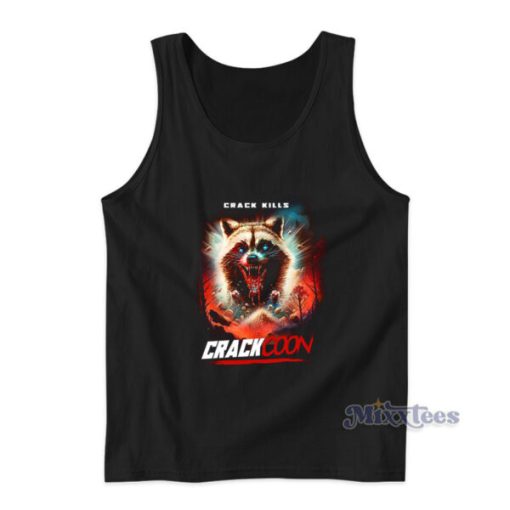 Crack Kills Crack Coon Tank Top