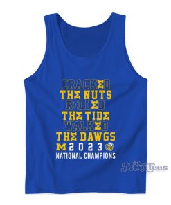 Cracked The Nuts Rolled Walked The Dawgs Tank Top Cracked The Nuts Rolled Walked The Dawgs Tank Top