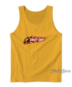 Crazy Taxi Logo Tank Top For Unisex