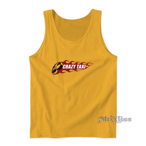 Crazy Taxi Logo Tank Top For Unisex