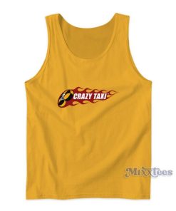 Crazy Taxi Logo Tank Top For Unisex