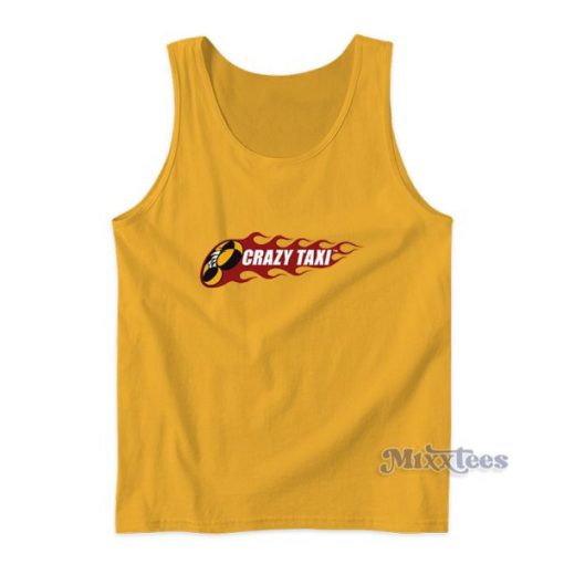 Crazy Taxi Logo Tank Top For Unisex