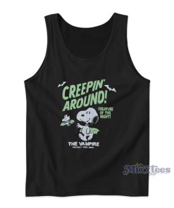 Creepin Around Creature Of The Night The Vampire Tank Top Creepin Around Creature Of The Night The Vampire Tank Top