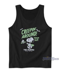 Creepin Around Creature Of The Night The Vampire Tank Top