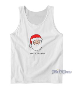 Creepy Santa I Watch you Sleep Tank Top