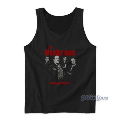 Cum Town Sopranos Weedpranos Tank Top For Unisex