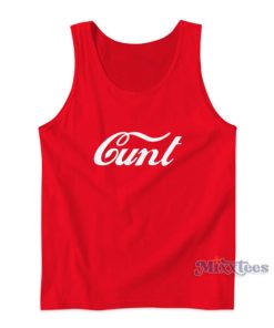 Cunt Coca Cola Parody Tank Top