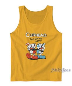Cuphead and Mugman Tank Top for Unisex
