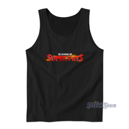 DC League Of Super Pets Logo Tank Top For Unisex