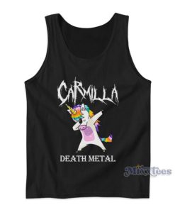 Dabbing Unicorn Carmilla Death Metal Tank Top