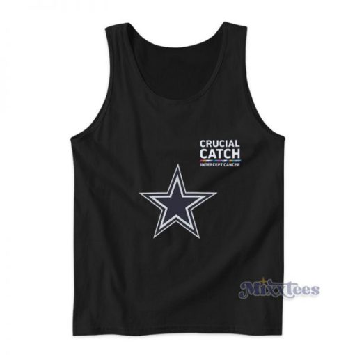 Dallas Cowboys Crucial Catch Tank Top For Unisex