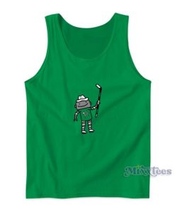 Dallas Stars Robo Paint Tank Top For Unisex