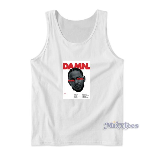 ‘Damn Kendrick Lamar Poster’ Tank Top