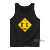 Danger Police In Area Tank Top for Unisex