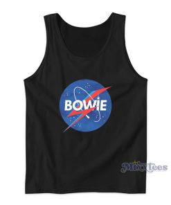 David Bowie Nasa Logo Tank Top For Unisex David Bowie Nasa Logo Tank Top For Unisex