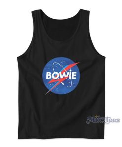 David Bowie Nasa Logo Tank Top For Unisex