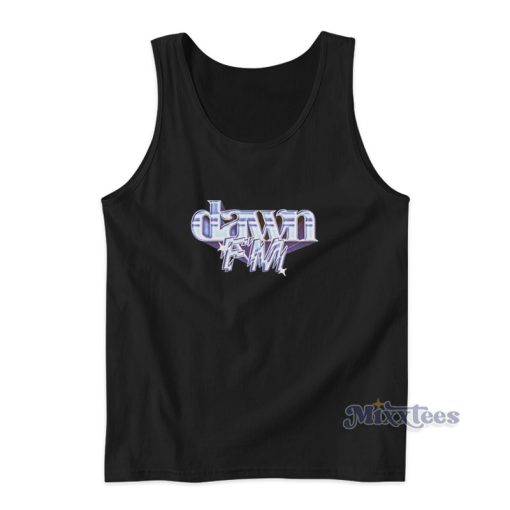 Dawn FM Chrome Title Tank Top For Unisex