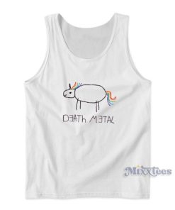 Death Metal Unicorn Tank Top for Unisex