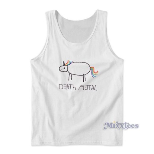 Death Metal Unicorn Tank Top for Unisex