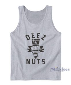Deez Nuts Christmas Nutcracker Sarcastic Tank Top