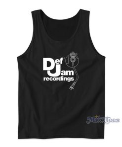 Def Jam Recordings Tank Top for Unisex Def Jam Recordings Tank Top for Unisex