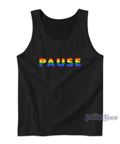 Definition Of Pause Pride Tank Top Definition Of Pause Pride Tank Top