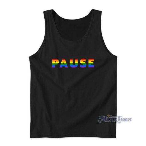 Definition Of Pause Pride Tank Top