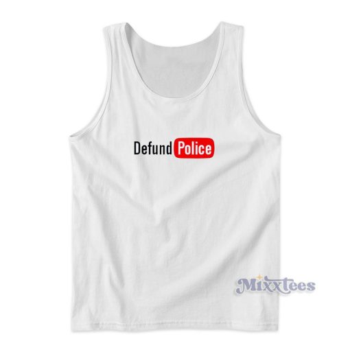 Defund Police Tank Top for Unisex