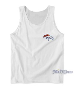 Denver Broncos logo Tank Top Cheap Custom Denver Broncos logo Tank Top Cheap Custom