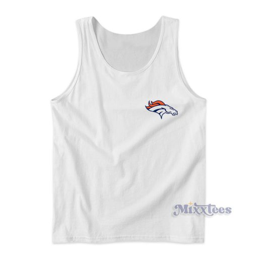 Denver Broncos logo Tank Top Cheap Custom