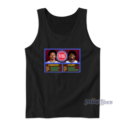 Detroit Pistons Tank Top for Unisex