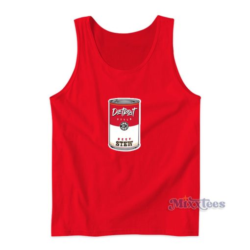 Detroit Style Beef Stew Tank Top For Unisex