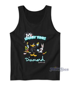 Diamond Supply Co Looney Tunes Tank Top for Unisex Diamond Supply Co Looney Tunes Tank Top for Unisex
