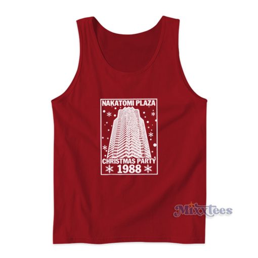 Die Hard Nakatomi Plaza Christmas Party 1988 Bruce Willis Tank Top