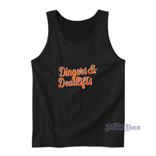 Dingers And Deadlifts Tank Top